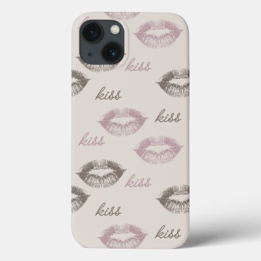De Lippen van de kus Case-Mate iPhone Case (Achterkant)
