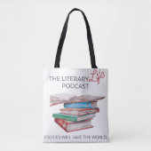 De literaire boekenzak tote bag (Voorkant)
