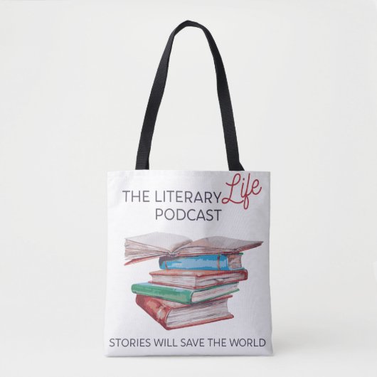 De literaire boekenzak tote bag (Voorkant)