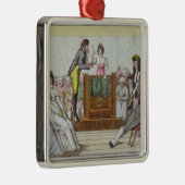 De literaire samenleving metalen ornament (Rechts)