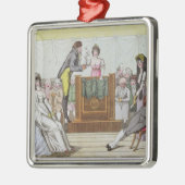 De literaire samenleving metalen ornament (Links)