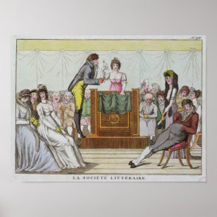 De literaire samenleving poster
