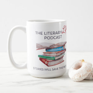 De Literary Life 15-oz mok