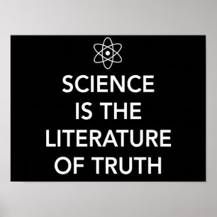 De literatuur van de waarheid poster