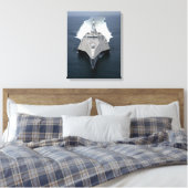 De litorale strijd tegen de onafhankelijkheid van canvas afdruk (Insitu (Slaapkamer))