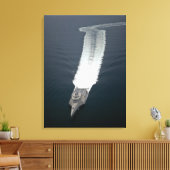 De litorale strijd tegen de onafhankelijkheid van  canvas afdruk (Insitu (Woonkamer))