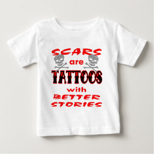 De littekens zijn Tattoos met Betere Verhalen