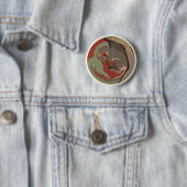 De Little Dragon Cover Knop Ronde Button 5,7 Cm (In situ)