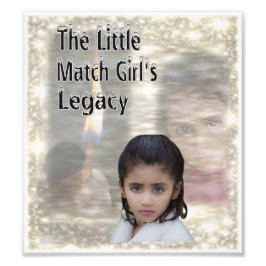 De Little Match Girl's Legacy Hoesje Art Foto Afdruk