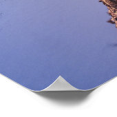 De Little Missouri-rivier in de winter in Poster (Hoek)