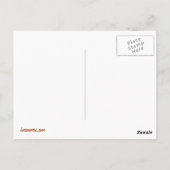 De Llama Circus Briefkaart (Achterkant)