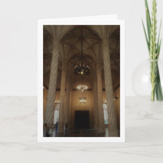 De Llotja de la Seda, Valencia, Spanje Kaart (Voorkant)