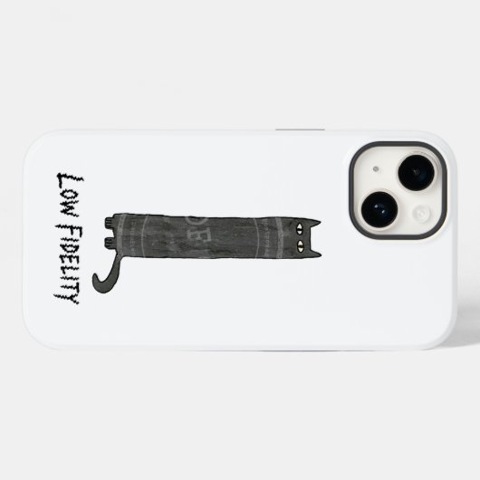 De Lo-Fi Stretch Case-Mate iPhone Case (Achterkant (horizontaal))