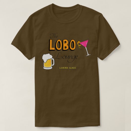 De Lobo Lounge Roseanne T-shirt (Design voorkant)