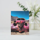 De Lobster Car a 1939 Chevy Briefkaart (Staand voorkant)