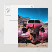 De Lobster Car a 1939 Chevy Briefkaart (Voorkant / Achterkant)