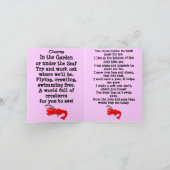 De Lobster - de grootte van de nota - de kaart van (Binnen)