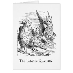 De Lobster Quadrille Alice in Wonderland Art