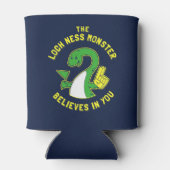 De Loch Ness Monster gelooft in jou Blikjeskoeler (Achterkant)