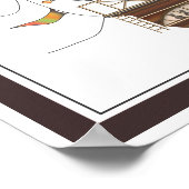 De Locke Hackney Airship Flying Machine Poster (Hoek)