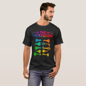 De Lockfather Locksmith Lock Picker Beste Pap Ooit T-shirt (Voorkant volledig)