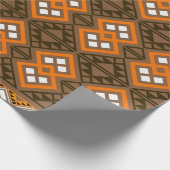 De Lodge (bruin) Cadeaupapier (Hoek)