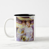 De Loge, Mary Cassatt Tweekleurige Koffiemok (Links)