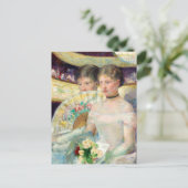 De Loge van Mary Cassatt Briefkaart (Staand voorkant)