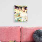 De Loge van Mary Cassatt Canvas Afdruk (Insitu (Woonkamer))