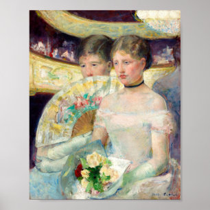 De Loge van Mary Cassatt Poster