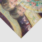 De Loge van Mary Cassatt Tissuepapier (Detail)