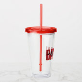 De Logo Batman en Catoman Acryl Drinkbeker (Rechts)