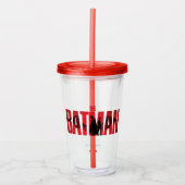 De Logo Batman en Catoman Acryl Drinkbeker (Voorkant)