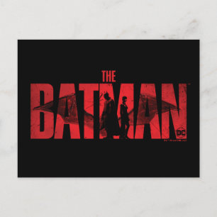 De Logo Batman en Catoman Briefkaart