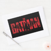 De Logo Batman en Catoman Rechthoekige Sticker (Envelop)