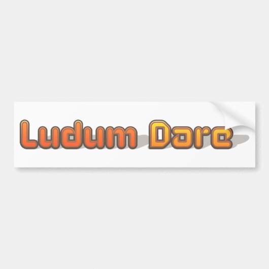 De Logo Bumpersticker (Voorkant)