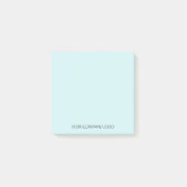 De logo, persoonlijke post-it notities van uw bedr post-it® notes (Voorkant)