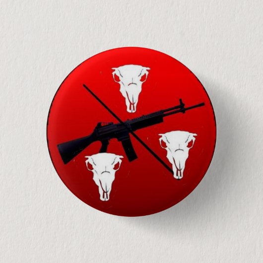 De Logo Sheperd Ronde Button 3,2 Cm (Voorkant)