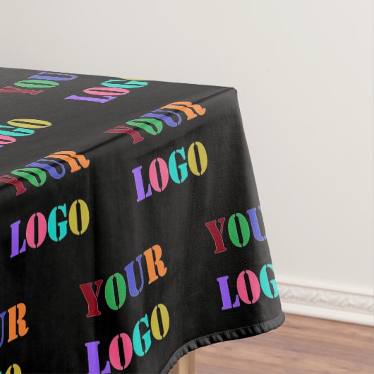 De Logo Tablecloth van het Bedrijf van de douane - Tafelkleed (Voorbeeld)