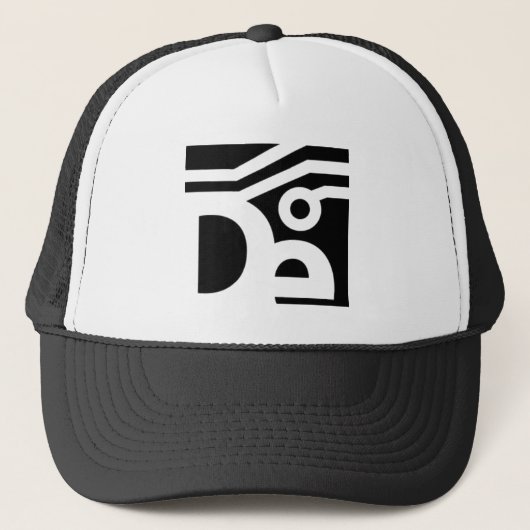 DE LOGO TRUCKER PET (Voorkant)
