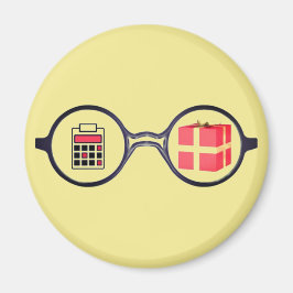 "De Logo van de boekhouder" Magneet