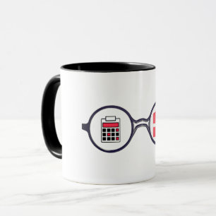 "De Logo van de boekhouder" Mok