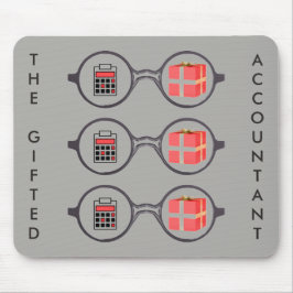 "De Logo van de boekhouder" Muismat
