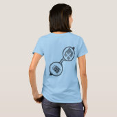 "De Logo van de boekhouder" T-shirt (Achterkant volledig)