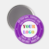 De Logo van de douane of de Magneet van de Foto en (Voorkant / Achterkant)