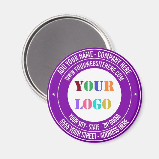 De Logo van de douane of de Magneet van de Foto en (Voorkant / Achterkant)