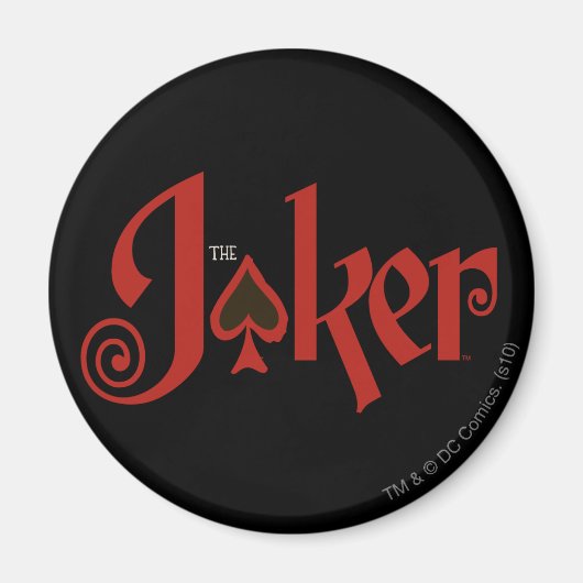 De Logo van de Kaart van het Spel Joker Magneet (Voorkant)
