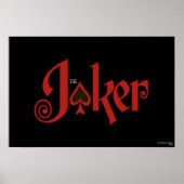 De Logo van de Kaart van het Spel Joker Poster (Voorkant)