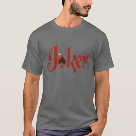 De Logo van de Kaart van het Spel Joker T-shirt (Voorkant)