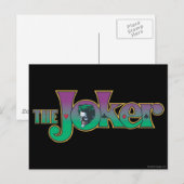 De Logo van de Naam van de Joker Briefkaart (Voorkant / Achterkant)
